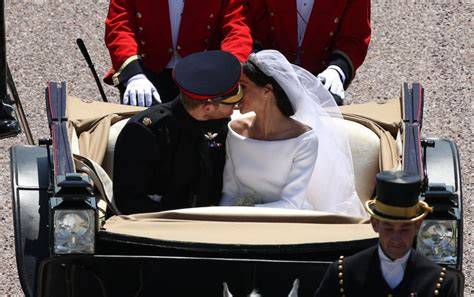 Harry e Meghan in carrozza