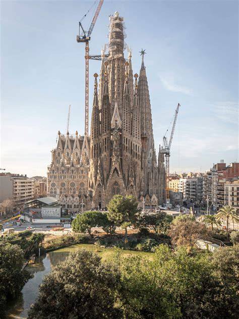 vista della Sagrada Familia