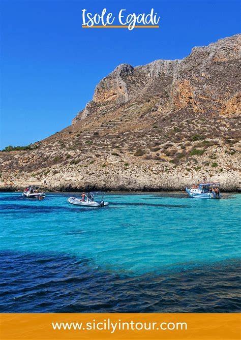 Panorama delle Isole Egadi dalla costa siciliana