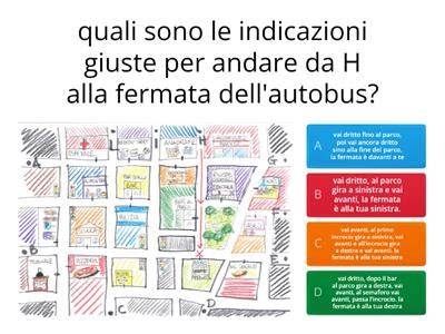 Mappa con indicazioni per la spedizione di inviti