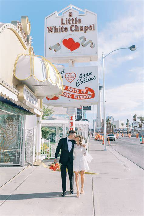 La Little White Wedding Chapel di Las Vegas