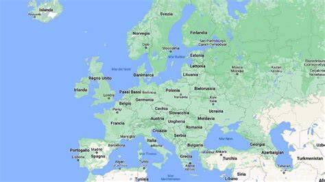 mappa dog-friendly Europa