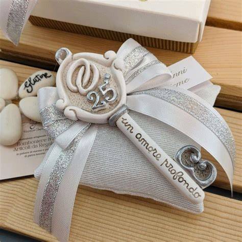 Bomboniere per 25 anni di matrimonio