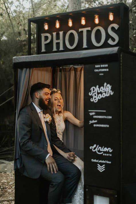 Cabina fotografica vintage per matrimonio