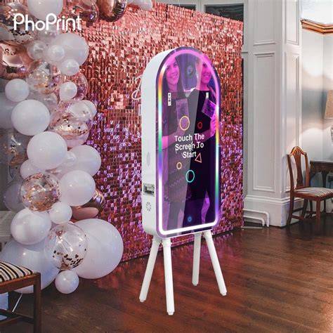 Selfie mirror con specchio touch screen