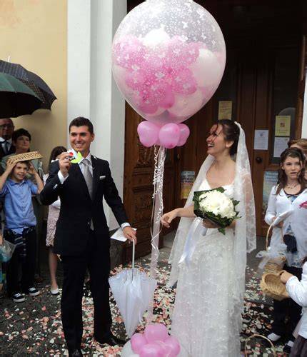 Palloncini per matrimoni