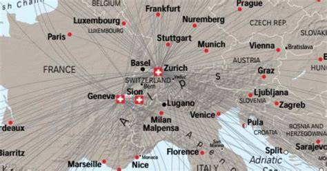 mappa delle destinazioni delle lune di miele