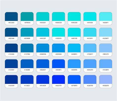 Tavolozza di colori nuziali con accenti blu Tiffany