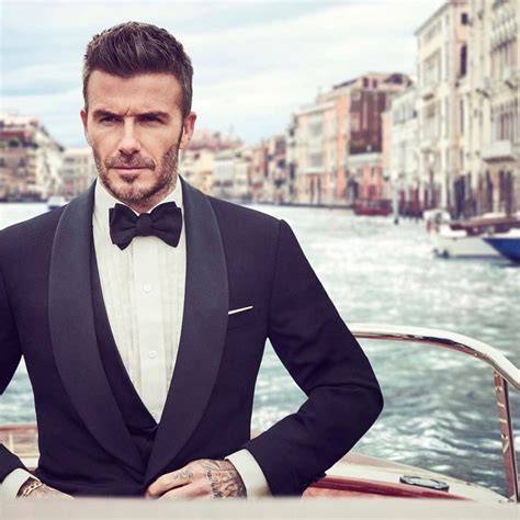 David Beckham in smoking