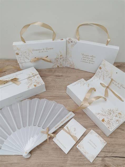 Esempi di contenuti per wedding bag estiva e invernale