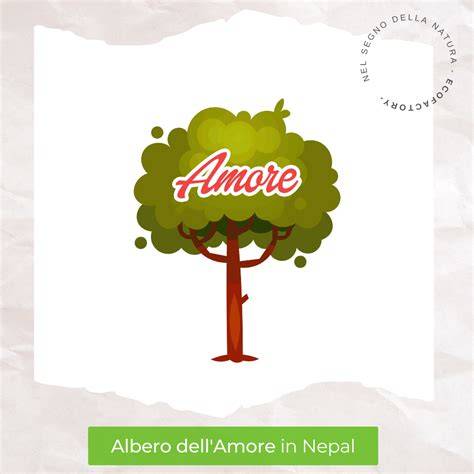 Albero piantato da una coppia come simbolo del loro matrimonio