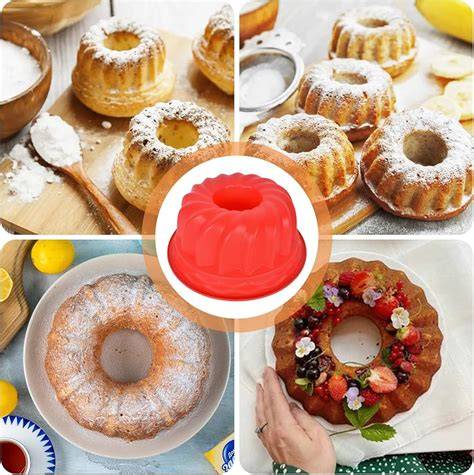 Set di stampi in silicone per torte