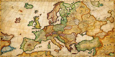 Mappa antica Europa tribù celtiche