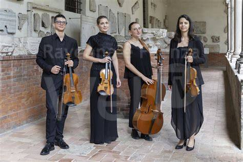 Quartetto d'archi che suona
