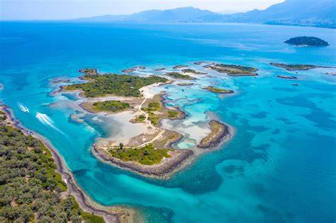 Isola greca panoramica