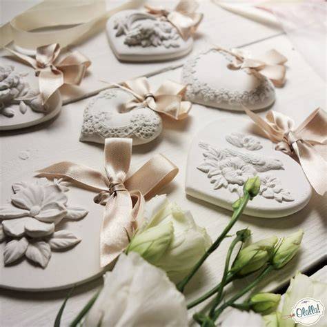 Dettagli di gessetti profumati per matrimoni