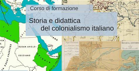 Immagine storica del colonialismo italiano in Eritrea