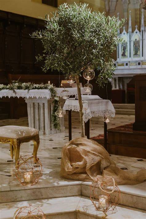 Matrimonio a tema ulivo e rosmarino