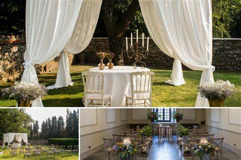 Matrimonio all'americana in giardino