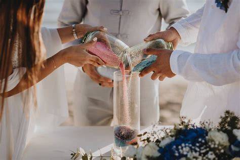 Rito della sabbia matrimonio