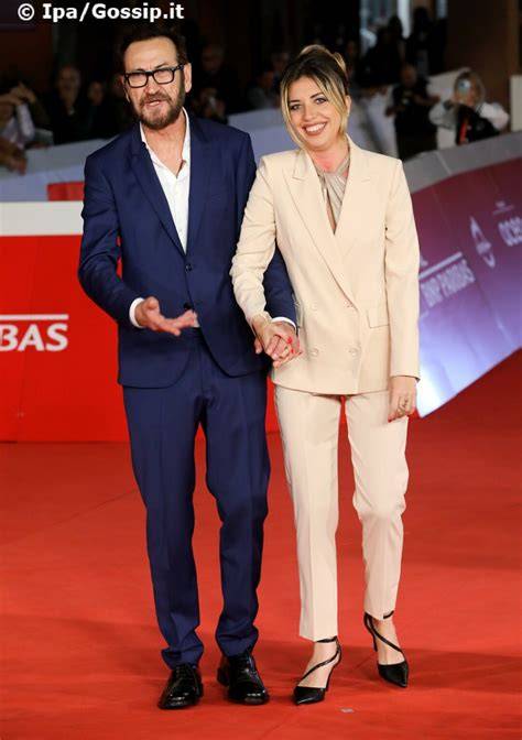 Marco Giallini e Giorgia Battisti sul red carpet