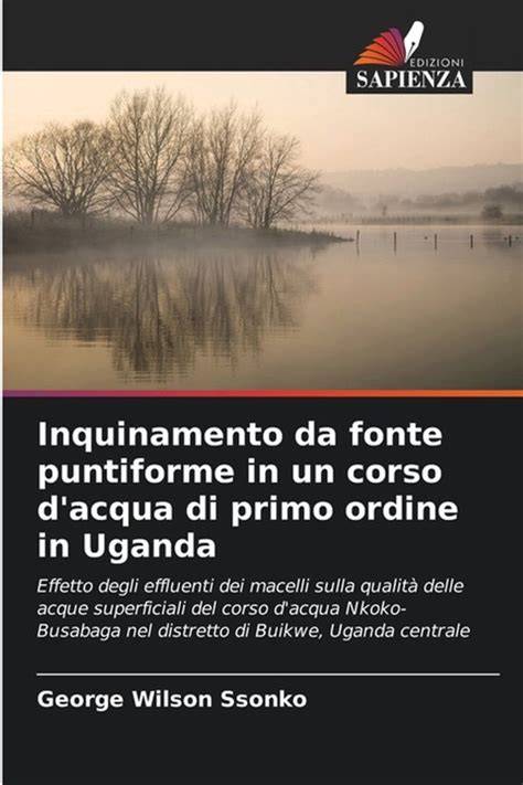 Inquinamento di un corso d'acqua