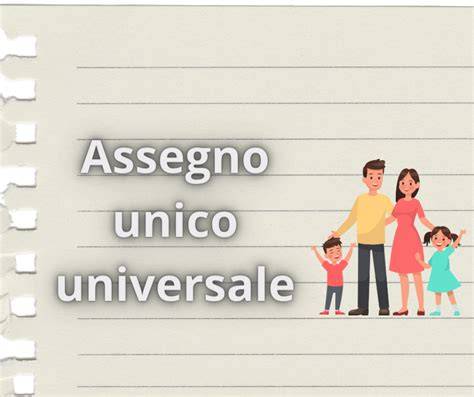 Infografica che riassume i principali benefici dell'Assegno Unico Universale