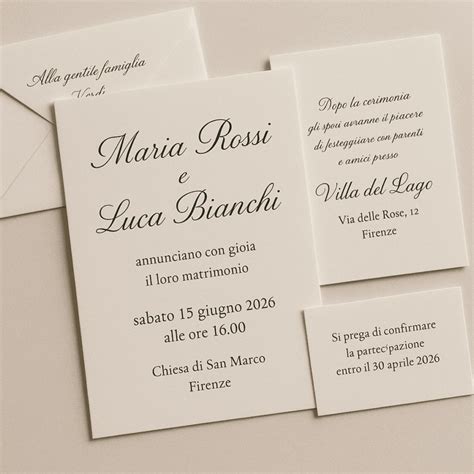 Esempi di carte pregiate per partecipazioni di matrimonio