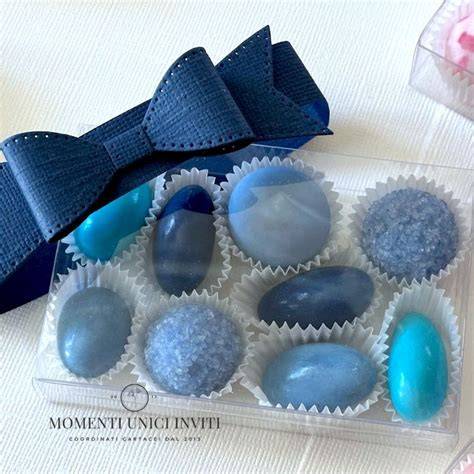 Confetti blu per nozze di zaffiro