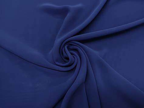 Dettaglio di tessuto in chiffon blu
