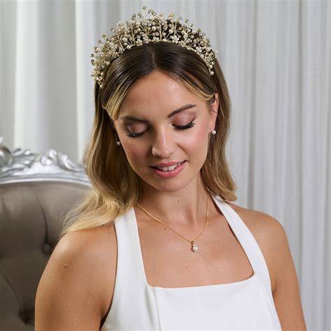 Tiara Vladimir con perle e smeraldi