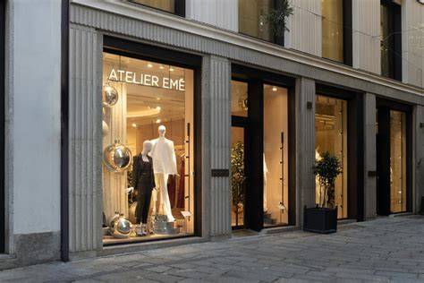 Mappa outlet Atelier Emé in Italia