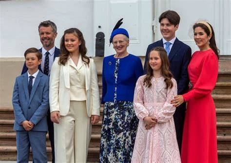 La famiglia reale danese al completo
