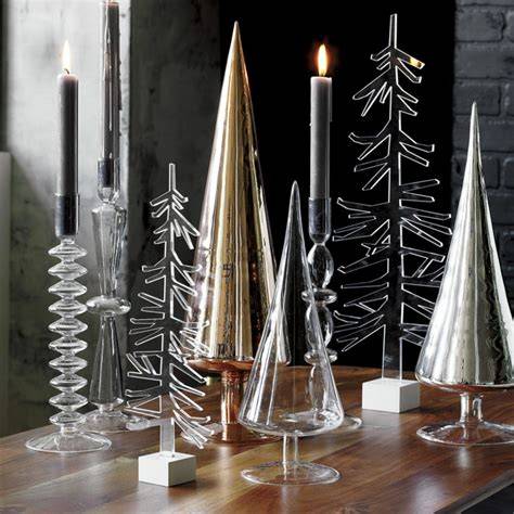 Decorazioni natalizie in metallo e vetro