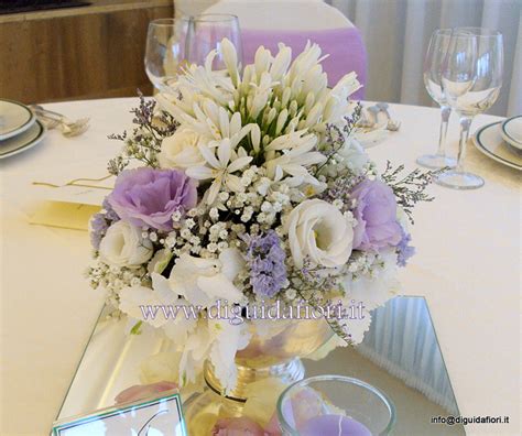 Centrotavola floreale per matrimonio