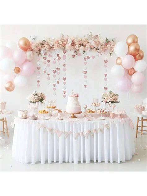 Bridal shower con decorazioni eleganti