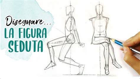 Modella di nudo che posa per un disegno