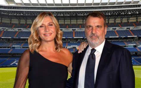 Marco Tardelli e Myrta Merlino insieme