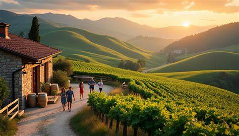 Agriturismo immerso nei vigneti della Franciacorta