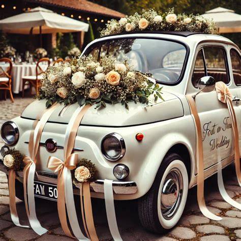 Fiat 500 d'epoca per matrimonio