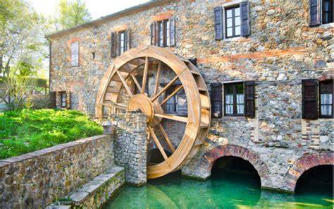Immagine di un mulino storico sardo