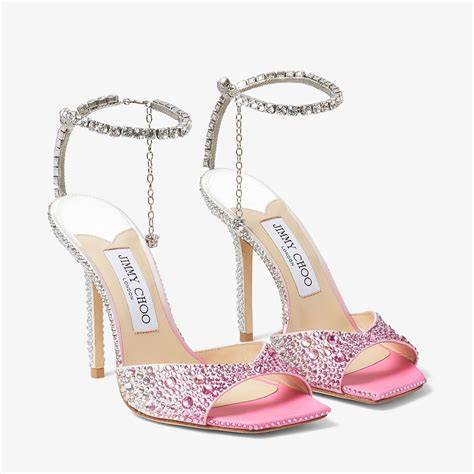 Sandali Jimmy Choo Kenny con cristalli gioiello