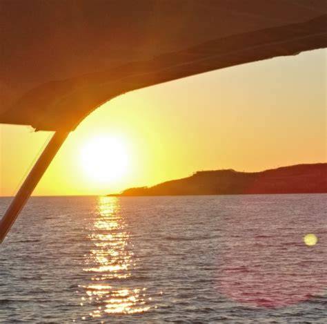 Tramonto sulla costa ionica del Salento