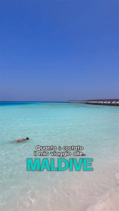Infografica sui costi di viaggio alle Maldive