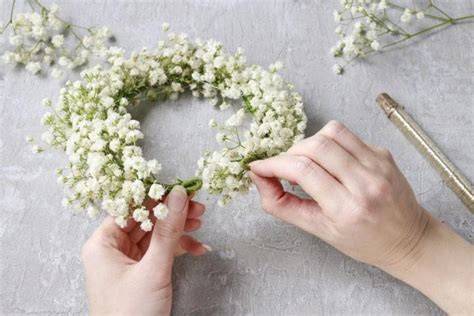 coroncina di fiori fai da te