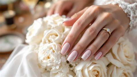 Unghie sposa geometriche