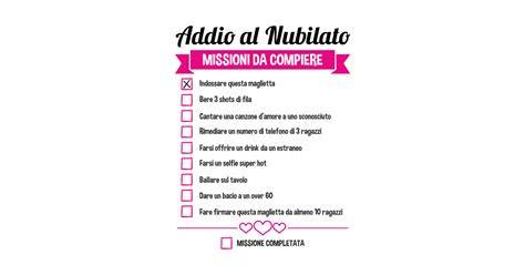 Checklist per l'organizzazione dell'addio al nubilato