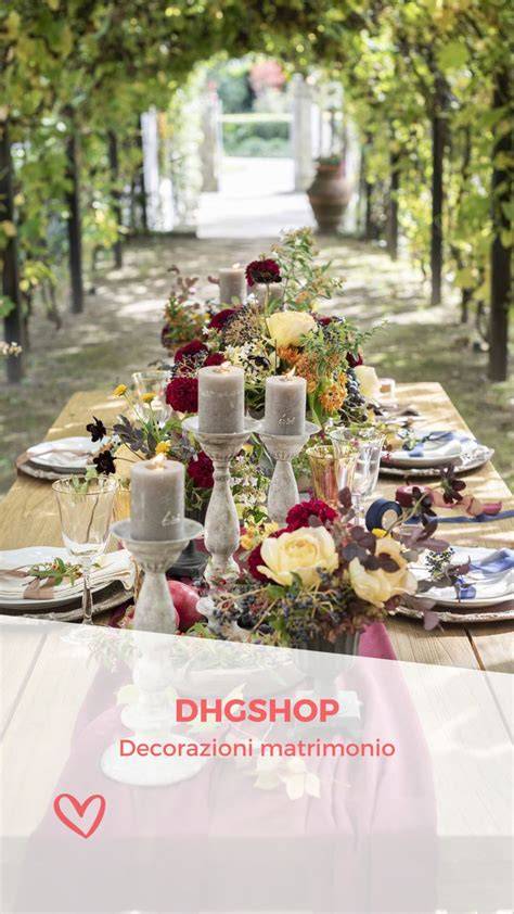 matrimonio italiano con cibo e decorazioni