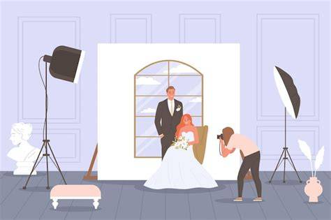 Coppia che scatta una foto con Polaroid al matrimonio