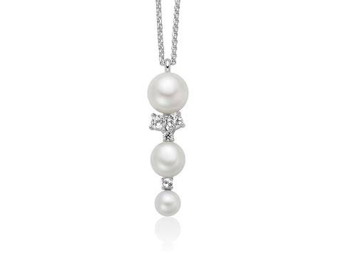Collana Miluna con perle a scalare